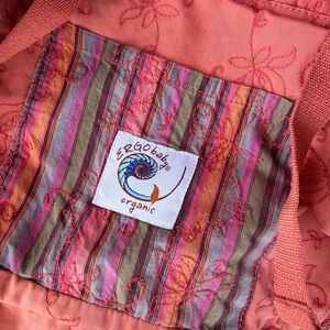 Ergobaby Coral Carrier Panel with Multicolor Striped Top